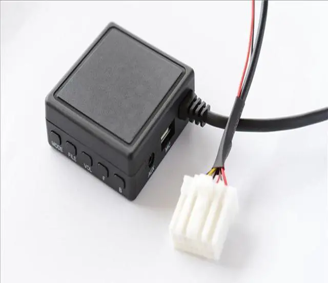 Alt view image 4 of 5 - Paiying Car Bluetooth 5.0 AUX USB Music Adapter Wireless For Mazda 6 2006