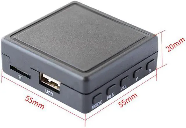 Alt view image 5 of 5 - Paiying Car Bluetooth 5.0 AUX USB Music Adapter Wireless For Mazda 6 2006