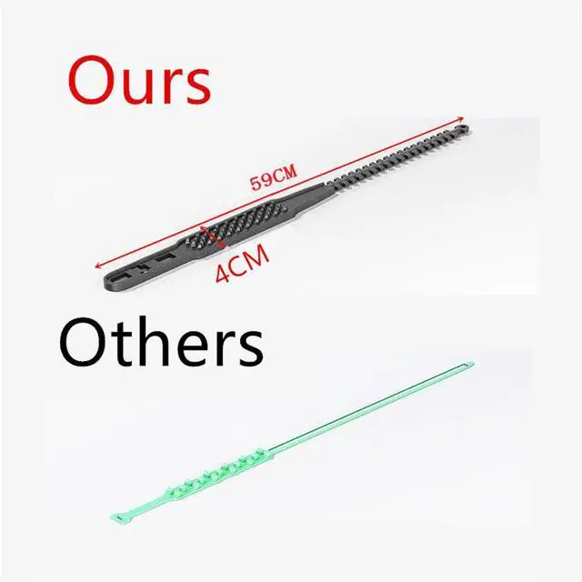 Alt view image 2 of 5 - Acaigel 4Pcs Anti-Skid Snow Chain Motorcycles Bicycles Wheels Tire Non-Slip Snow Chains