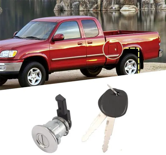 Main image of Acaigel Fuel Gas Door Lock Cylinder & Keys For Toyota 1995-2004 Tacoma 2000-2003 Tundra