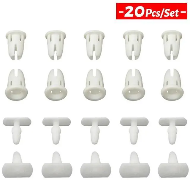 Main image of Acaigel 20Pcs Fastener Clips Side Skirt Door Sill Card Panel Linning Repair Trim Clips For Mercedes/Benz