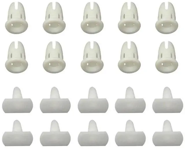 Alt view image 4 of 5 - Acaigel 20Pcs Fastener Clips Side Skirt Door Sill Card Panel Linning Repair Trim Clips For Mercedes/Benz