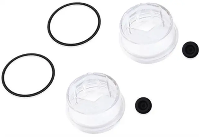 Alt view image 3 of 5 - Paiying 2Pcs 12011-1 Oil Dust Caps 3-3/4" Oil Cap For 10K-16000 Trailer Axle Bearing