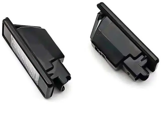 Alt view image 4 of 5 - Paiying 1 Pair LED License Plate Light 6340G3 For Peugeot 307 407 508 3008 Citroen C4 C5