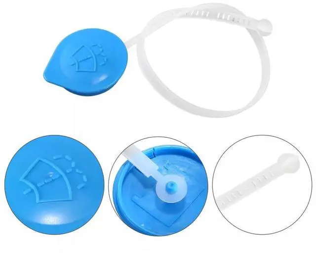 Alt view image 2 of 5 - Yassdwbn 1 x Windshield Washer Wiper Bottle Reservoir Cap 76802-SJD-003 For Honda & Acura