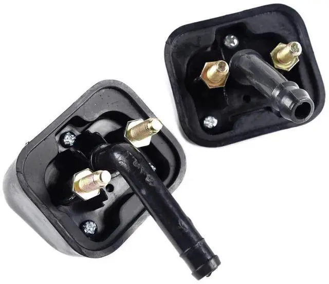 Alt view image 2 of 5 - Yassdwbn 2Pcs Headlight Washer Nozzle For Mitsubishi Pajero Montero V73 V75 V77 2003-2006