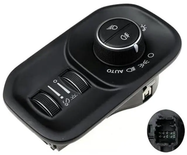 Alt view image 4 of 5 - Paiying Car Headlights Lamp Switch 68156061AD Fit For Dodge Ram 1500 2500 3500 2019-2022
