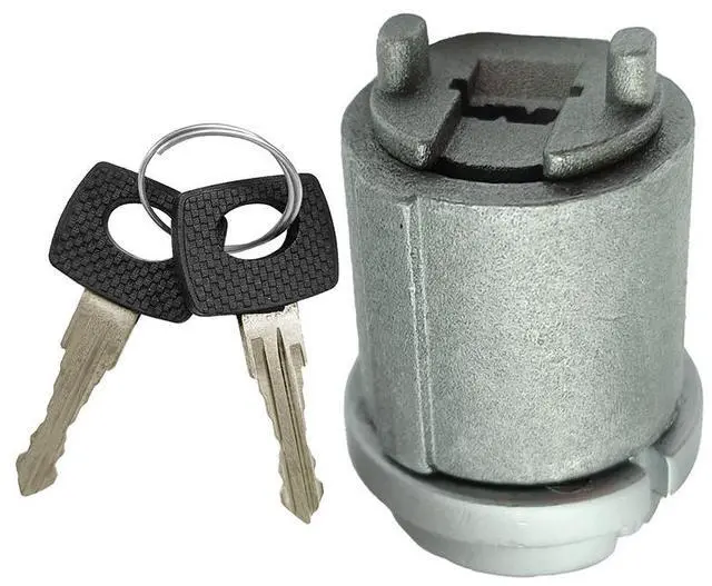 Alt view image 2 of 5 - Paiying Lock Cylinder with Keys For Mercedes-benz 240D 280CE 280E 300CD 300SE 1234620479