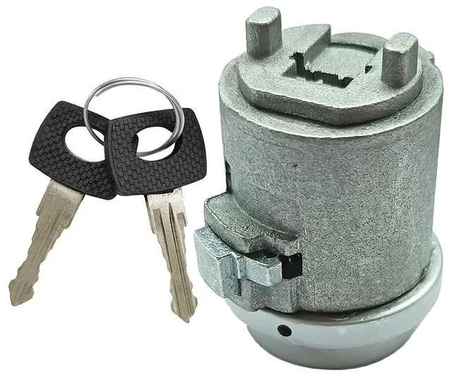 Alt view image 3 of 5 - Paiying Lock Cylinder with Keys For Mercedes-benz 240D 280CE 280E 300CD 300SE 1234620479