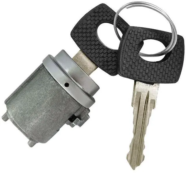 Alt view image 4 of 5 - Paiying Lock Cylinder with Keys For Mercedes-benz 240D 280CE 280E 300CD 300SE 1234620479