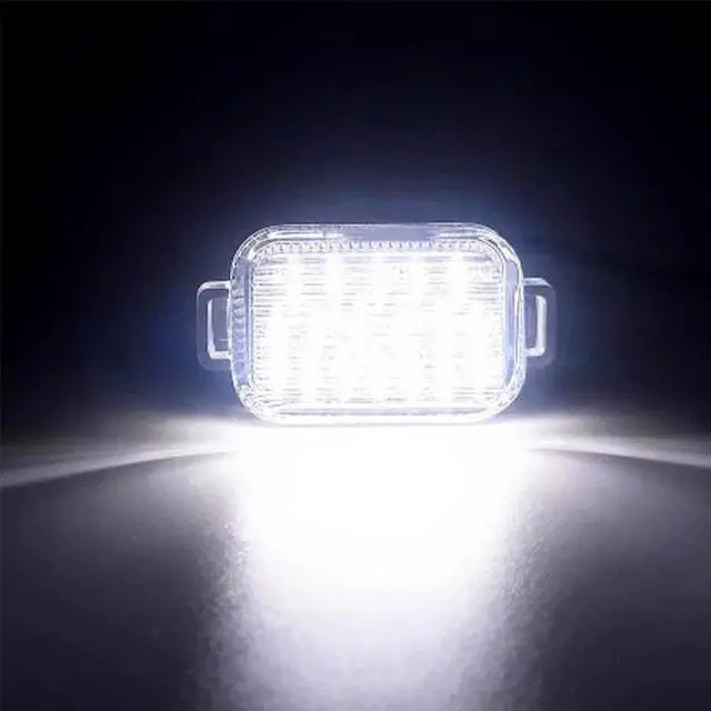 Alt view image 4 of 5 - Paiying 1 Pair Light Number Plate Lamp For 14-18 Mazda 3 Hatchback GHK151270B GHK151270A