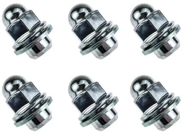 Main image of Paiying 6Pcs Wheel Lug Nuts For Mitsubishi Galant L200 Lancer Montero Outlander MR455707