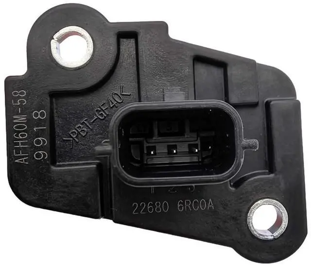 Alt view image 6 of 7 - Yassdwbn Mass Air Flow Sensor Maf For Nissan Rogue 2021-2024 1.5L 22680-6Rc0A Afh60M-58