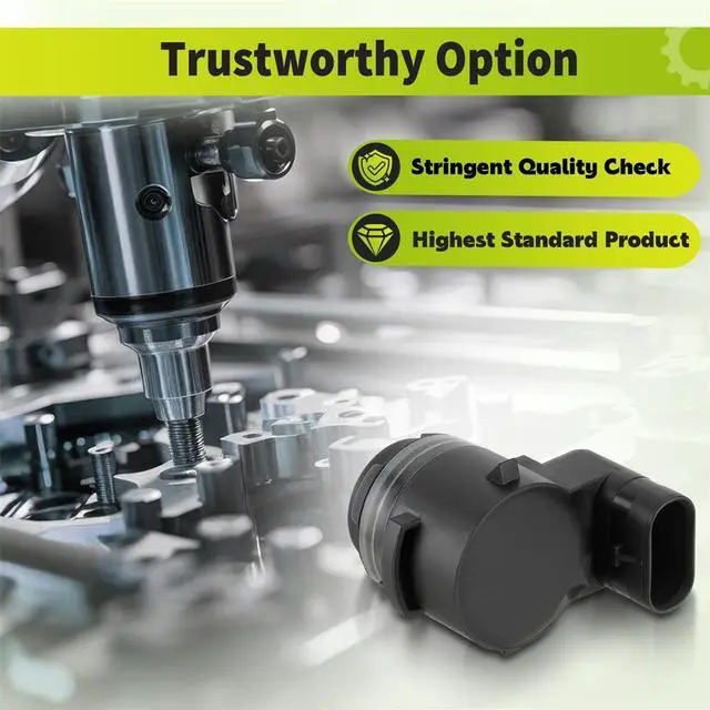 Alt view image 3 of 7 - Paiying 4X Parking Aid Sensor Pps110 For Ram 1500, 2500, 3500 2019-2024 6Mk25Tzzaa