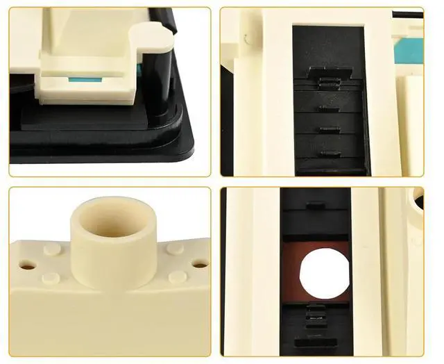 Alt view image 4 of 6 - Yassdwbn Auto Transmission Gear Shifter Indicator Bezel Fit For Jeep Wrangler Tj 97-06