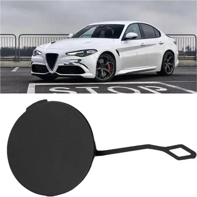 Main image of Paiying Front Bumper Tow Hook Eye Cap Cover Rh For Alfa Romeo Giulia 2017-23