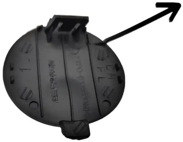 Alt view image 4 of 6 - Yassdwbn Rear Bumper Tow Hook Cap Cover For Hyundai Santa Fe 2007-2009 86667-2B000