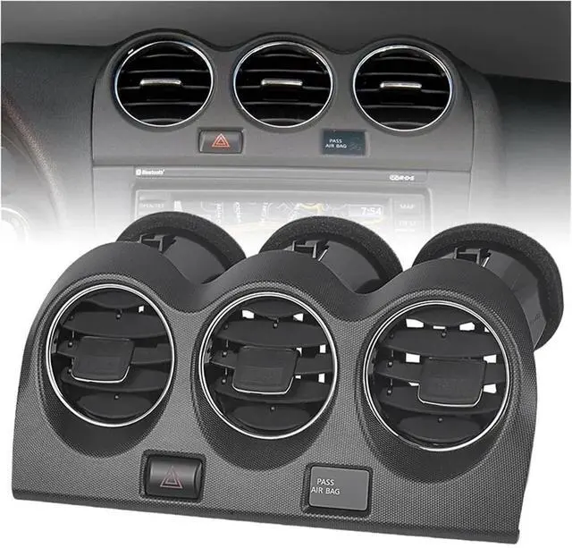 Alt view image 4 of 6 - Paiying Dashboard Ac Air Vents W/Hazard Switch 68750-Ja00A For Nissan Altima 07-12