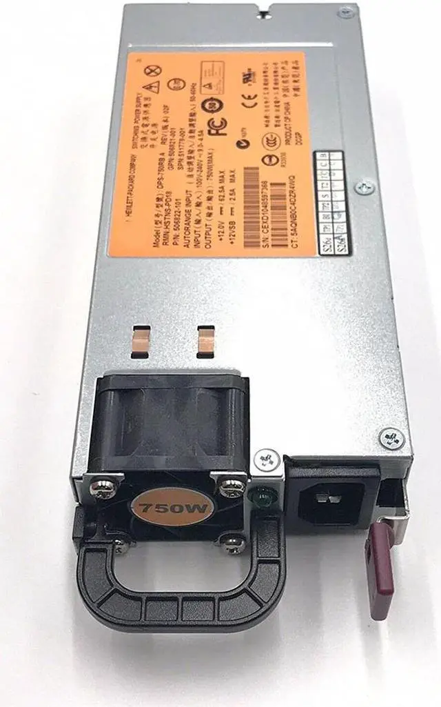 Alt view image 3 of 6 - 750 Watt Power Supply Server For HP DPS-750RB A PSU