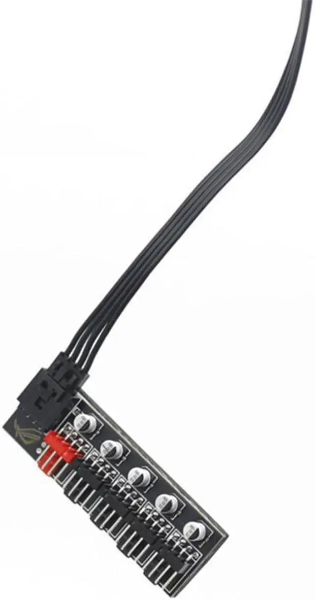 Alt view image 3 of 6 - 5 Port PC 4-pin PWM Fan Hub Circuit Board Cooling Fan Computer Cables Connectors