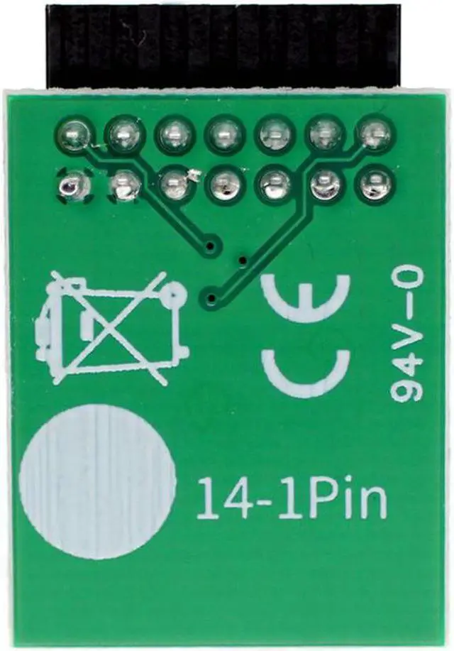 Alt view image 6 of 6 - Trusted Platform Module TPM 2.0 Security Module for MSI 14PIN LPC MS-4136