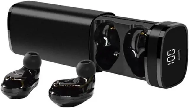 Alt view image 7 of 7 - Glorine Wireless Earbuds Bluetooth Headphones Premium Fidelity Sound Quality Wireless Charging Case Waterproof Earphones With USB Quick Charging Case For iPhone And Android
