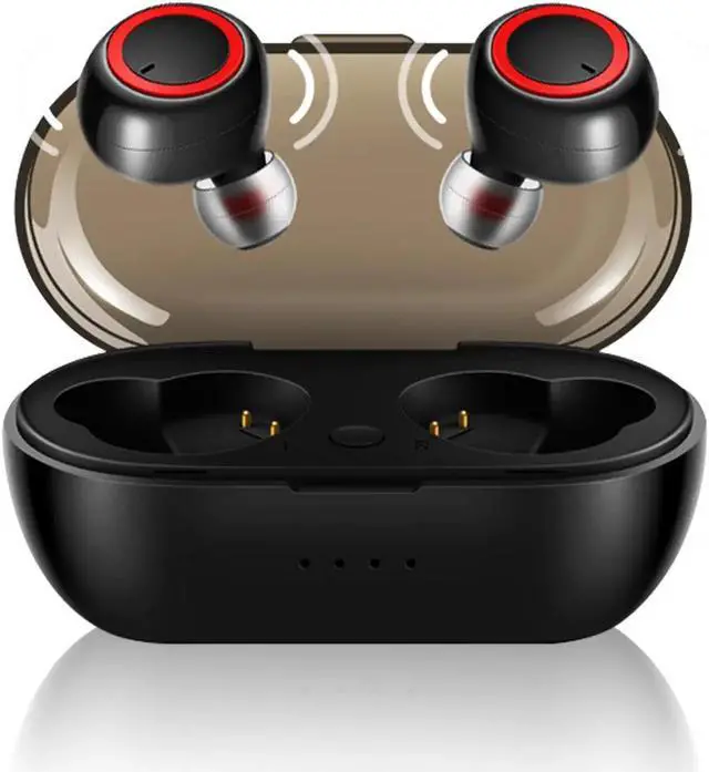 Alt view image 5 of 5 - Glorine Wireless Ear Buds Mini Bluetooth Earbud Headphones Wire Less 32 Hours Playtime Wireless Earbuds Bluetooth Headphones Premium Fidelity Sound Quality Wireless Charging Case