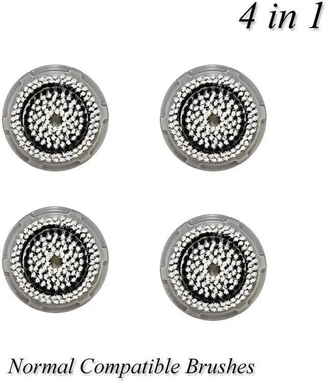Main image of Facial Clarisonic Compatible Brushes - 4 Heads for Normal Skin