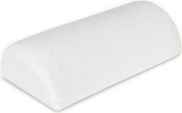 Main image of Half Moon Memory Foam Pillow, Back Pain Relief