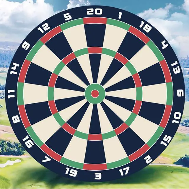 Main image of Dart Board Golf Game - Great Indoor Fun For Adults & Kids - Style A