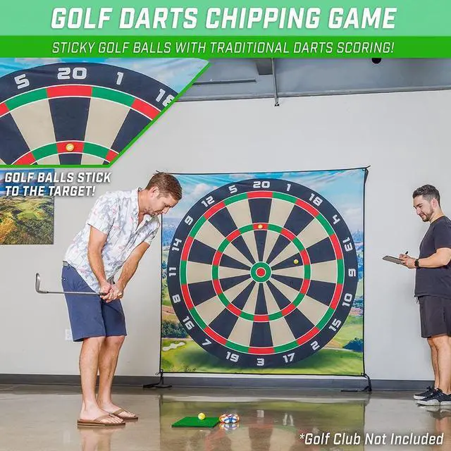 Alt view image 3 of 4 - Dart Board Golf Game - Great Indoor Fun For Adults & Kids - Style A