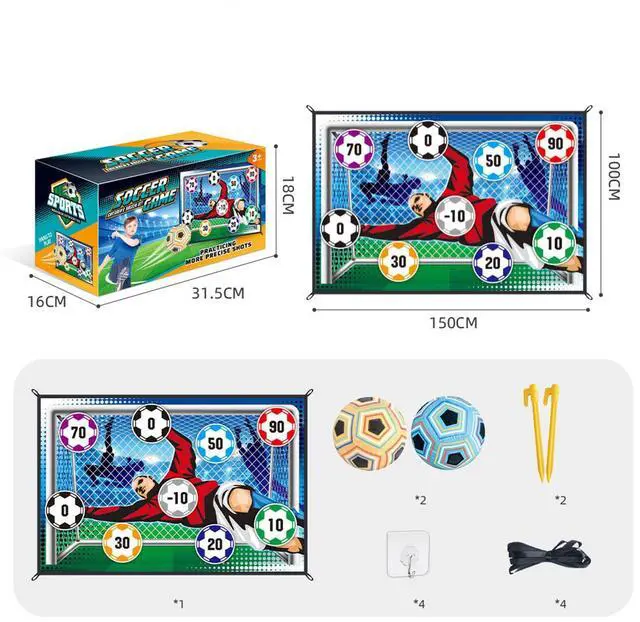 Alt view image 2 of 2 - Indoor Football Game with Two Ball - Great Indoor Fun For Adults & Kids - Blue and Orange Ball
Bring the thrill of the pitch into your living room with the Indoor Football Game