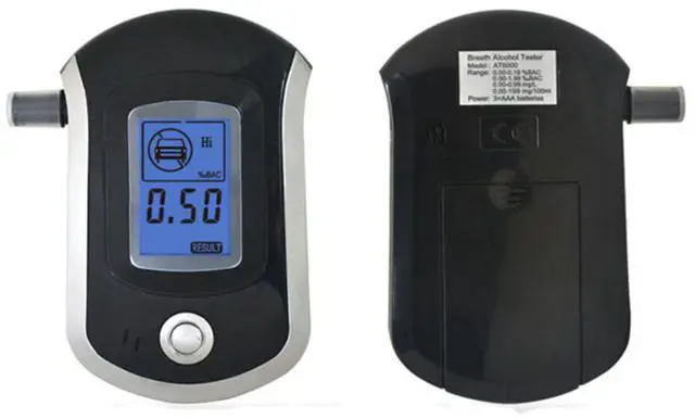 Alt view image 3 of 5 - Digital Breathalyser with CE