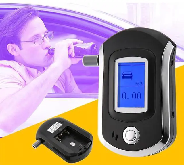 Alt view image 5 of 5 - Digital Breathalyser with CE