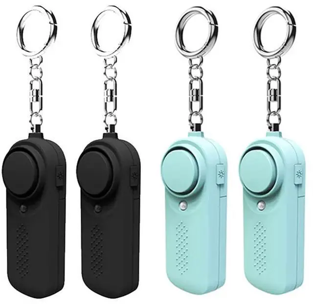 Main image of Personal Alarm CE Version 4 Pack - 2x Black - 2x Blue