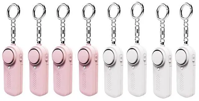 Main image of Personal Alarm CE Version 8 Pack - 4x Pink - 4x White