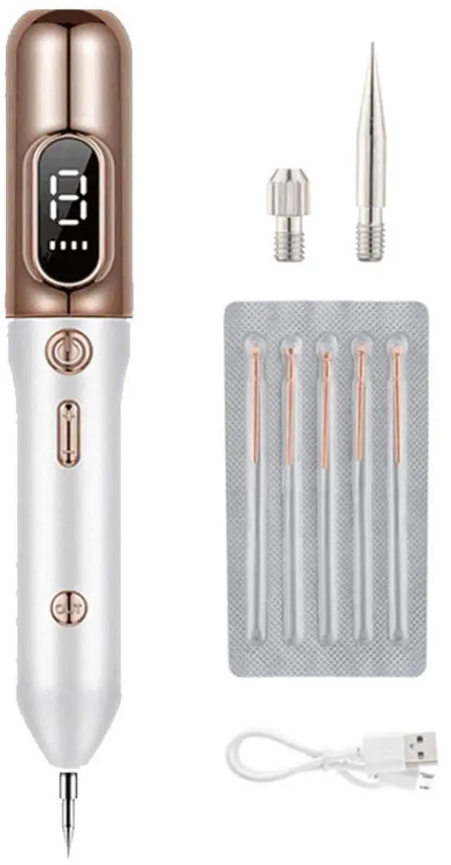 Alt view image 2 of 3 - Skin Tag Remover Device - Champagne Gold