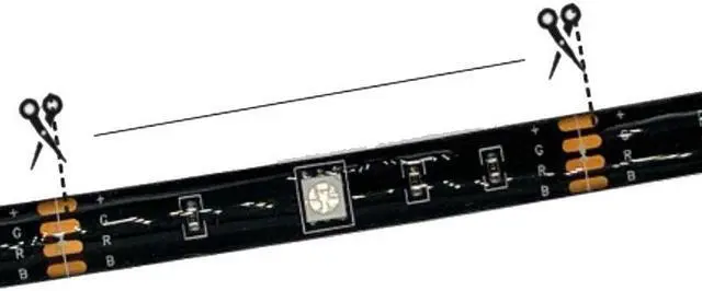 Alt view image 7 of 7 - 5m Led Lights for Bedroom Home Party Strip Lights - Multi Colour Comes With Remote Control