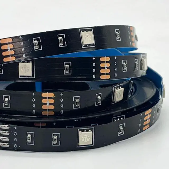 Alt view image 6 of 7 - 5m Led Lights for Bedroom Home Party Strip Lights - Multi Colour Comes With Remote Control