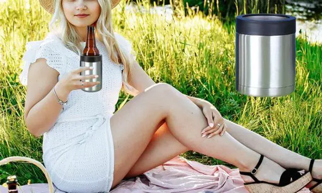 Main image of Stainless Steel Can Stubby Holder - 2packs