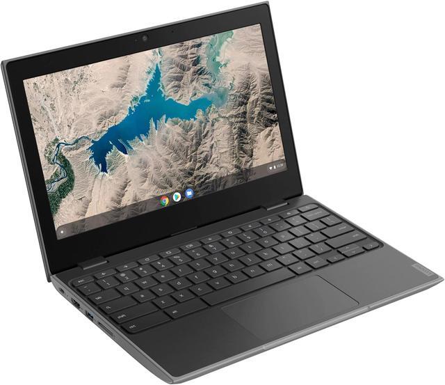 Main image of Lenovo Chromebook 100e 2nd Gen 11.6" 4GB 32GB eMMC AMD A4-9120C 1.6GHz ChromeOS, Black
