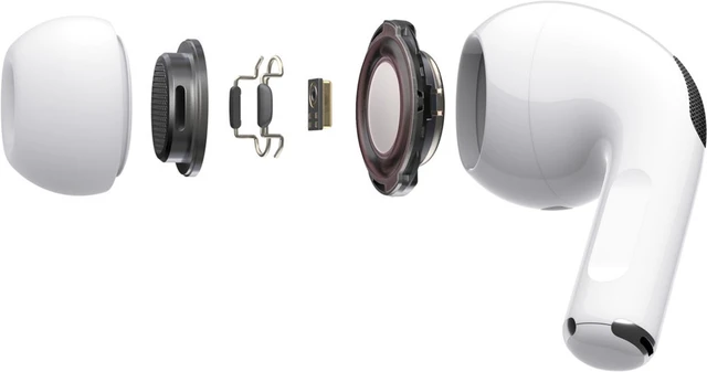 Alt view image 4 of 5 - Apple AirPods Pro with Wireless Charging Case, White