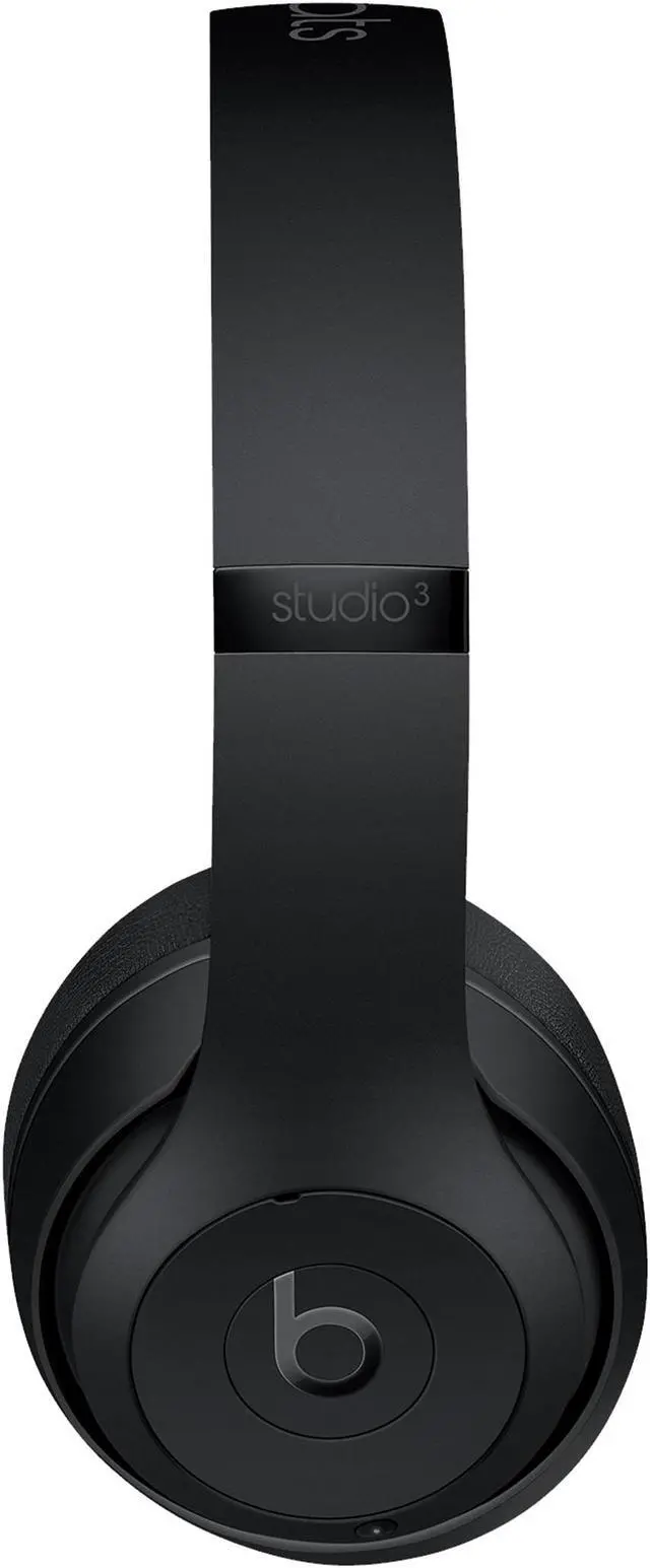 Alt view image 6 of 7 - Beats Studio3 Wireless Noise Cancelling Over-Ear Headphones - Apple W1 Headphone Chip, Class 1 Bluetooth, 22 Hours of Listening Time, Built-in Microphone - Matte Black