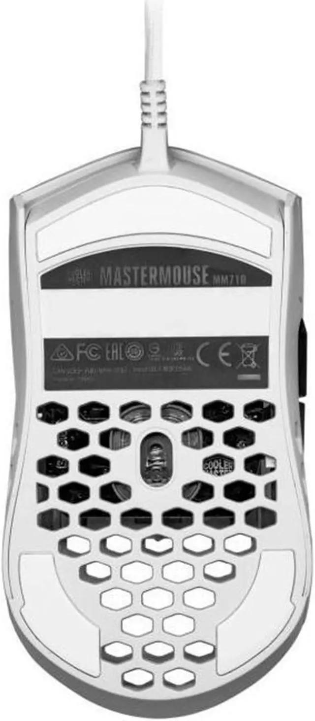 Alt view image 13 of 20 - Cooler Master MasterMouse MM710 Gaming Mouse MM710WWOL1