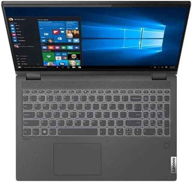 Alt view image 2 of 3 - Lenovo IdeaPad Flex 5 15IIL05 15.6" Touch 16GB 1TB SSD Core™ i7-1065G7 1.3GHz Win10P, Graphite Gray