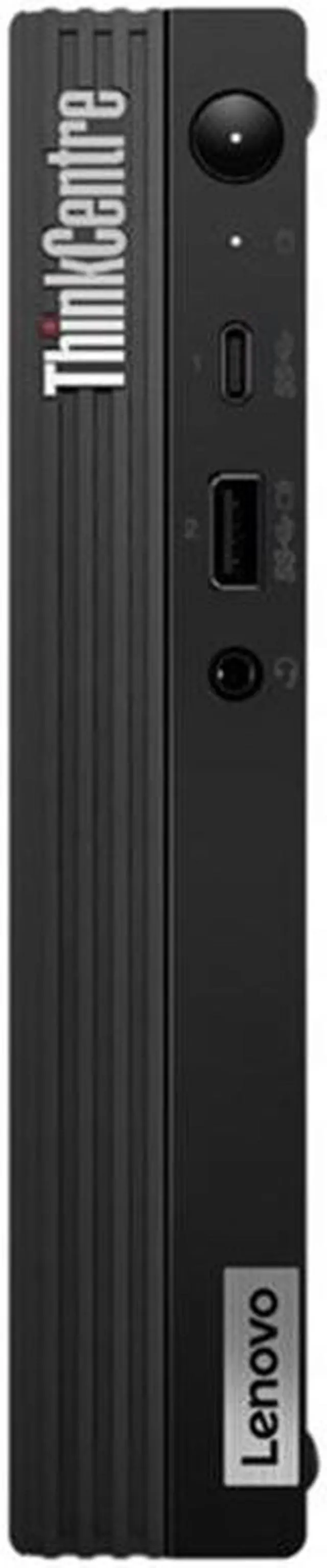 Alt view image 11 of 20 - Lenovo ThinkCentre M75q Gen 2 11JN002MUS Desktop Computer - AMD Ryzen 5 PRO 5650GE Hexa-core (6 Core) 3.40 GHz - 8 GB RAM DDR4 SDRAM - 256 GB NVMe M.2 PCI Express SSD - Tiny - Black - AMD PRO 500 chip - OEM