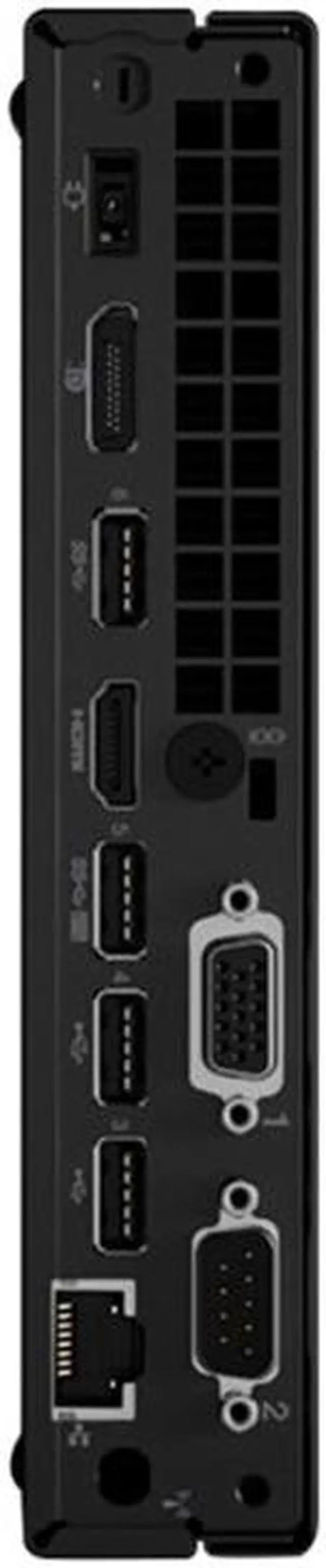 Alt view image 12 of 20 - Lenovo ThinkCentre M75q Gen 2 11JN002MUS Desktop Computer - AMD Ryzen 5 PRO 5650GE Hexa-core (6 Core) 3.40 GHz - 8 GB RAM DDR4 SDRAM - 256 GB NVMe M.2 PCI Express SSD - Tiny - Black - AMD PRO 500 chip - OEM