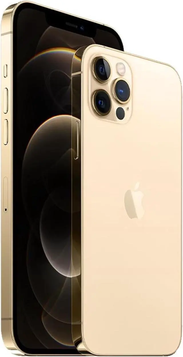 Alt view image 3 of 3 - Apple iPhone 12 Pro 256GB 6.1" 5G Fully Unlocked, Gold
