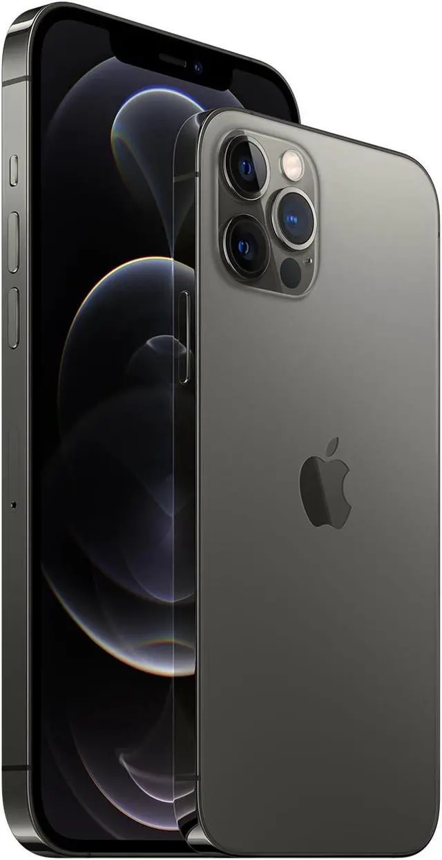 Alt view image 2 of 3 - Apple iPhone 12 Pro 256GB 6.1" 5G Fully Unlocked, Graphite