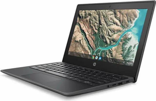 Alt view image 3 of 3 - HP Chromebook 11 G8 EE 11.6" 4GB 32GB eMMC Celeron® N4020 1.1GHz ChromeOS, Black